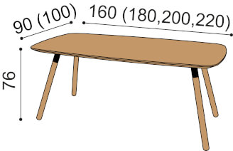 Stůl SAM