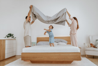 Dvojmatrace SÁRA Family v rozmere 180 x 200 cm v poťahu NaturGuard