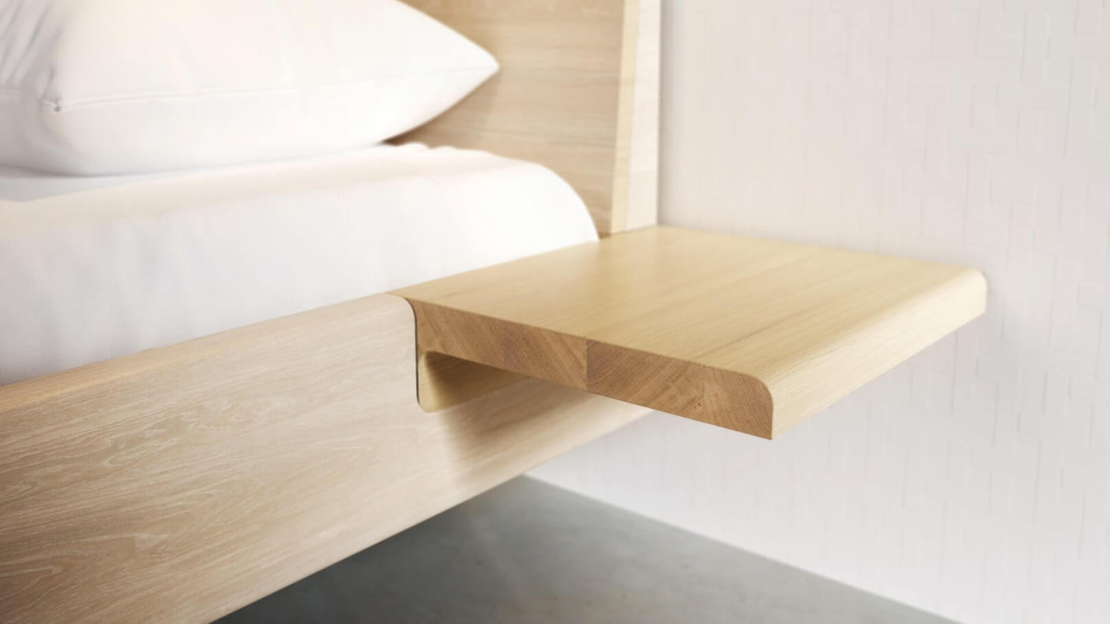 Postel AMANTA dvoulůžko s poličkami