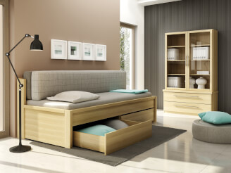 Rozkládací postel DIANA (s matracemi)