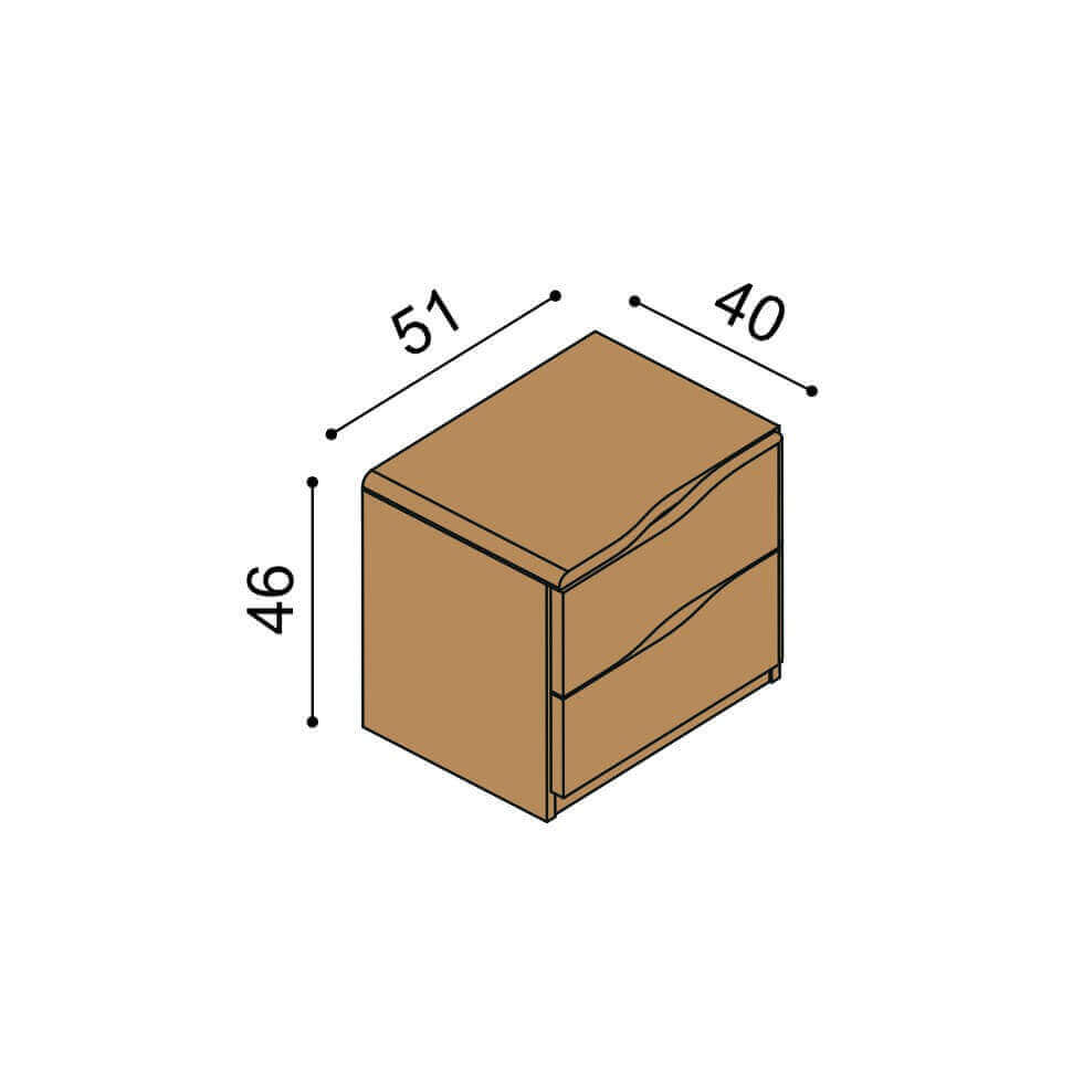 Rozmery nočného stolíka