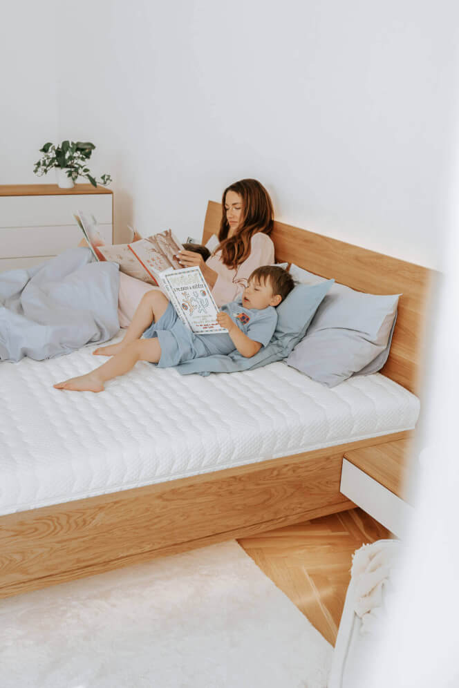 Dvojmatrace SÁRA Family v rozmere 180 x 200 cm v poťahu NaturGuard