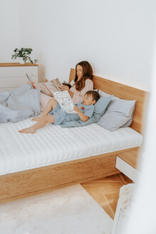 Dvojmatrace SÁRA Family v rozmere 180 x 200 cm v poťahu NaturGuard