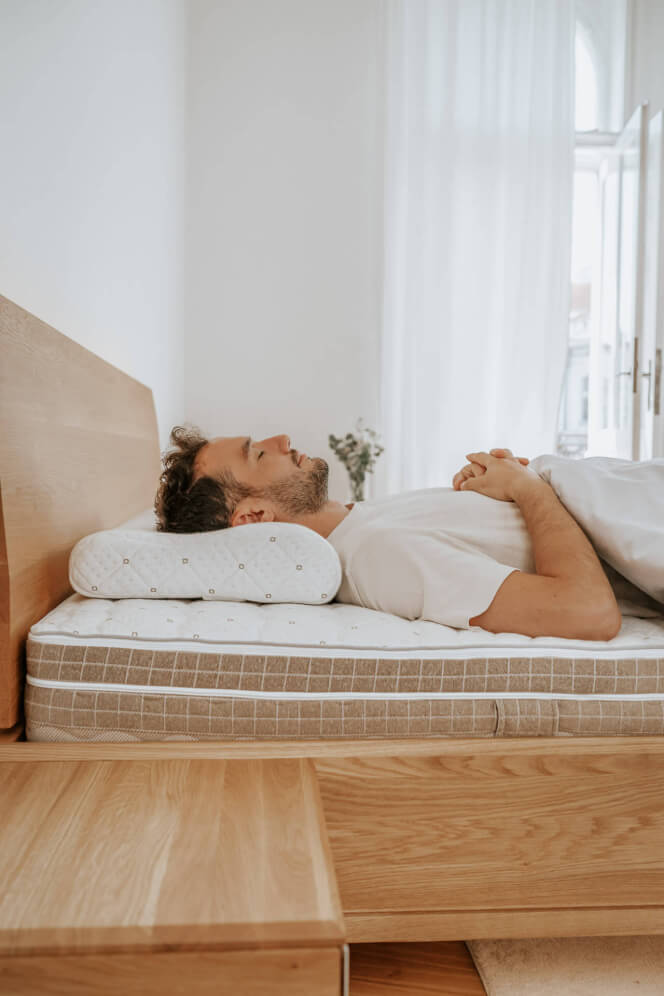 Anatomický polštář HUGO v potahu Morrison