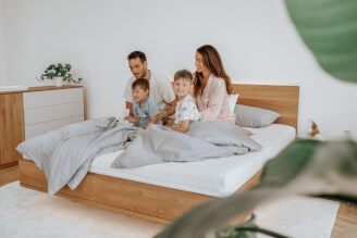 Dvojmatrace SÁRA Family v rozmere 180 x 200 cm v poťahu NaturGuard