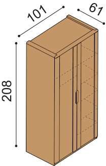 FLABO F2DD cabinet