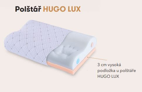 Popis polštáře HUGO LUX
