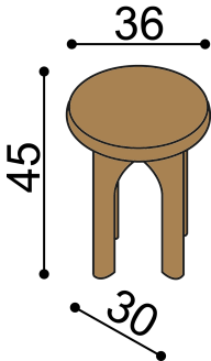 Stolička ke stolku REBEKA
