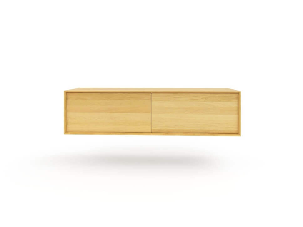 Závesná komoda LINE Z40-160-1Z/1Z - celodrevená