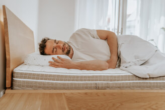 Anatomický polštář HUGO v potahu Morrison