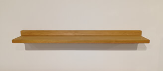 DALILA shelf 94 cm, OAK/ WHITE oil