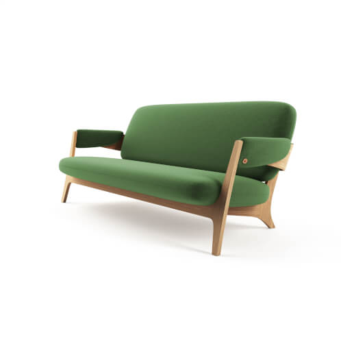 sofa CANDY 3 zelená