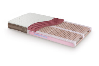 Matratze SÁRA Spirit, Höhe 17 cm, NAWAPUR-Ausziehschicht, Morrison-Bezug