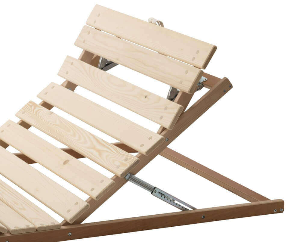 Detail roštu - sezení a hlava