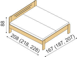 Bed RADITA
