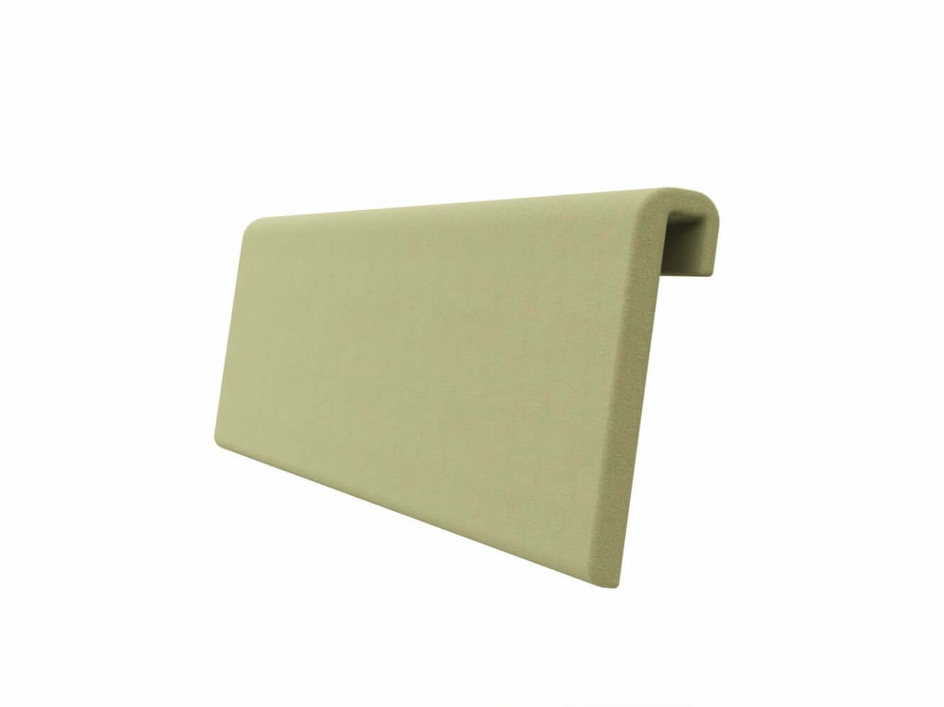 Čalúnená opierka na čelo postele LIMA - rovná