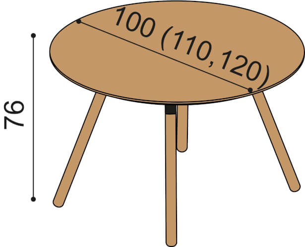 Stôl RODOS