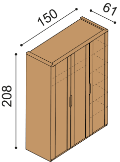 FLABO F3DDD cabinet