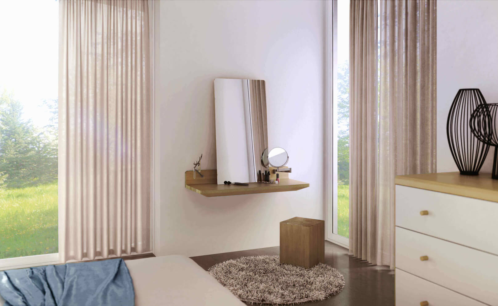 Dressing table AMANTA hanging