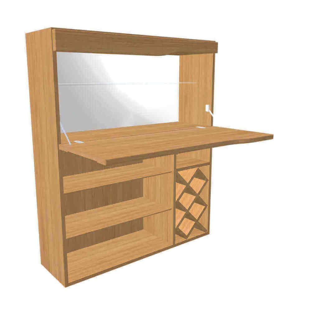 Barová skrinka ELEN H20BV