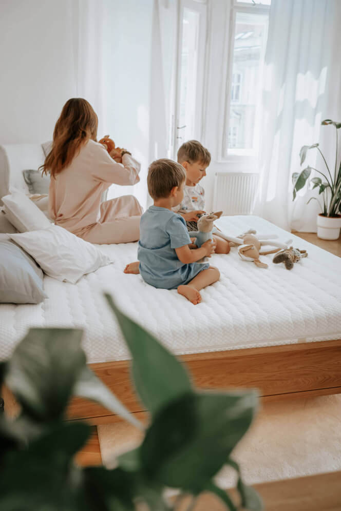 Dvojmatrace SÁRA Family v rozmere 180 x 200 cm v poťahu NaturGuard