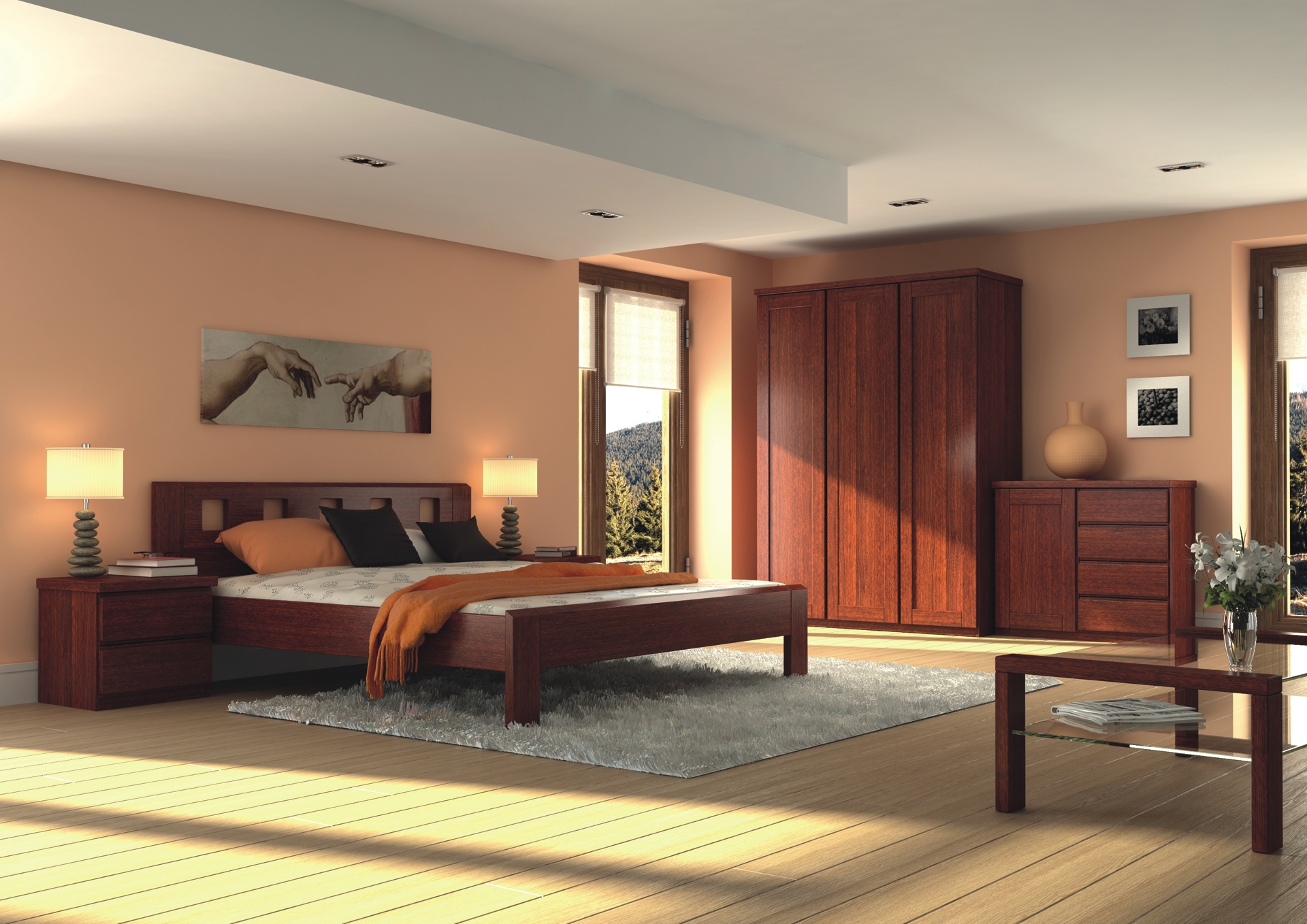 Die Vorteile eines Schlafzimmers aus Massivholz