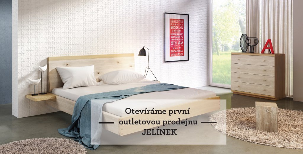 První OUTLETová prodejna JELÍNEK v Praze